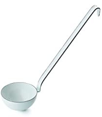 Riess, 0307-006, Schöpflöffel 7, CLASSIC - BUNT/PASTELL, Farbe Türkis, Durchmesser 7 cm, Höhe 6.5 cm, Emaille