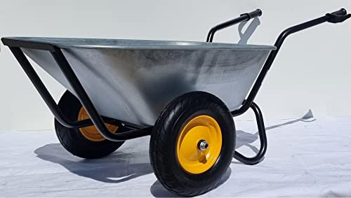 Schubkarre KTL MX Voll PU Rad 200L 2-Rad-Karre Großmulden Hof- & Stallkarre Futterkarre Kelberg