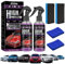2 Stück High Protection 3in1 Spray,3 In 1 Neues Verbessertes Schnelles Autobeschichtungsspray,Auto-Nano-Beschichtungsspray,3 in 1 High Protection Quick Coating Spray