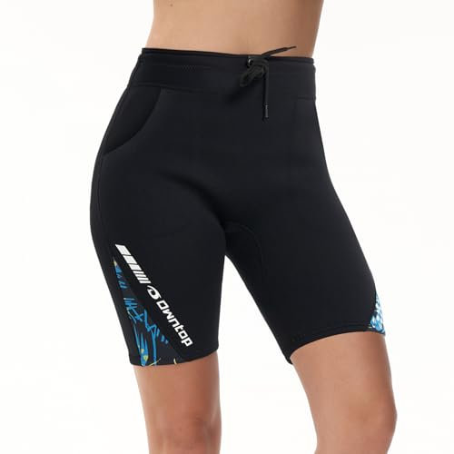 Owntop Neoprenhose Frauen | 2mm Neopren Neoprenanzug Shorts | Neoprenanzug Unterteile Neoprenanzug Hosen | Warm Bequem | Surfen Schnorcheln Schwimmen Tauchen | Damen Grün M