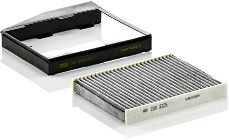 MANN-FILTER CUK 2335 KIT Filtro aria cabina - Filtro Antipolline con Carbonio attivato - per Autovetture + veicoli commeriali