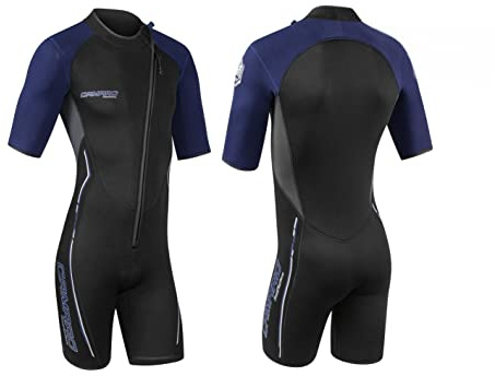 CAMARO Front Flex Revo Shorty Muta da uomo in neoprene Ultraflex fino a 6XL