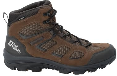 Jack Wolfskin Herren Vojo 3 Texapore Mid M Outdoorschuhe, Brown Phantom, 44.5 EU