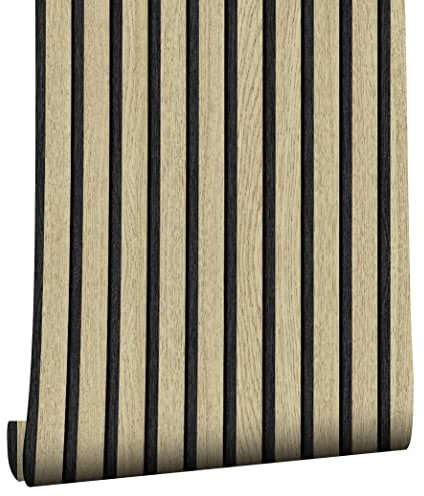 myforHD Papel Pintado Autoadhesivo Madera Vinilo Adhesivo Muebles Impermeable Removible Decoración de Paredes en Baño, Sala de Estar, Dormitorio, y Muebles de Cocina