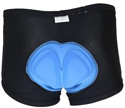 GFDSGRE Cykelshorts för män Andningsbara, snabbtorkande, mesh, gelvadderade, stötsäkra, för cyklar, svettunderkläder, MTB-shorts för män