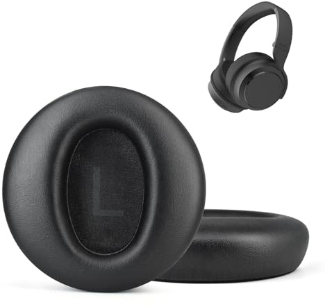 JOYSOG Headphones Replacement Ear Pads for Wyze Noise Cancelling Over Ear Headphones Ear Cushions Cover Repair Part (Black)