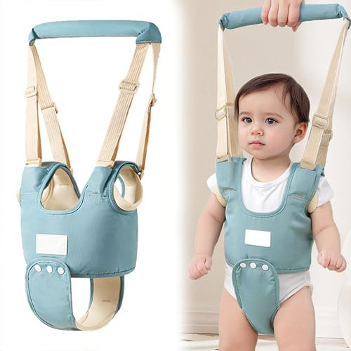 DXIA Lauflernhilfe Gehhilfe für Baby, Kinder Laufleine, Verstellbar Walker Sicherheitsleinen, Baby Stehen und Gehen Lernen Helfer, Handgeführter Sicherheitsleinen für Kinder für Baby 10-36 Monate