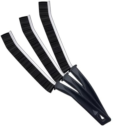 tiyiyok Cepillo Limpieza Hogar Profesional, Cepillos Limpieza Hogar Multifuncional para Juntas Azulejos y Limpia Juntas Baldosas Suelo, Fregador Ergonómico para Baño Cocina Ventanas