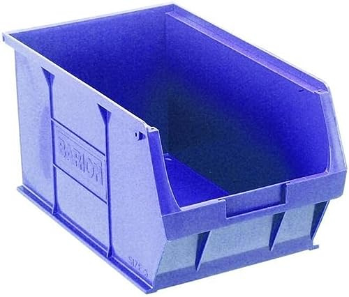 Barton Storage TC5 Container Bin Heavy Duty Polypropylene W350xD205xH182mm Blue Ref 10051 [Pack of 10]