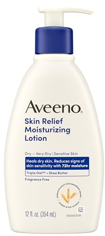 Aveeno Aveeno Active Naturals Skin Relief Moisturizing Lotion Fragrance Free, 12 oz
