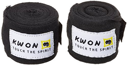 KWON Boxbandage Elastisch, schwarz, 4054000