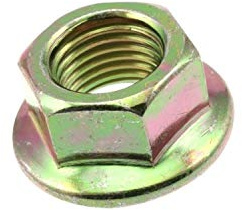 Tuerca Motoforce M12 X 1,25Mm Variomático/Encendido | Con plato de encendido, OEM BB01-63113-00-810, 90306-LFE2-900 compatible con Piaggio Typhoon 50