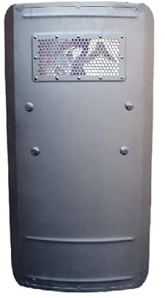 Rare Army Public Order Protective Metal Riot Shield, Black
