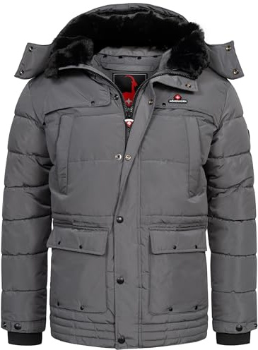 Höhenhorn Achalm Herren Winter Jacke Grau Gr. XXL