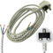 UTIZ Universal 2.5M Steam Generator/Dry Iron Mains Power Cable Flex Lead + UK Plug 3 Core