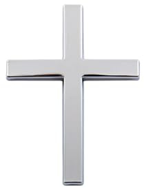 Insignia de cruz de Unversal, decoración exterior para vehículo, camión, SUV, emblemas de insignias, insignias de metal para coche