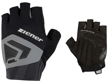 Ziener Herren CURDIN Fahrrad-/Mountainbike-/Radsport-Handschuhe | Kurzfinger - atmungsaktiv/dämpfend, Black, 7