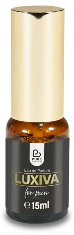 Pure Passion Luxiva – Feromonas Perfume – Feromonas Perfume Hombre – Perfume de larga duración para hombres – Perfume de feromonas para citas y uso diario – Parüm Men 15 ml