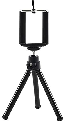 DOITOOL Tripod Smartphone Telescopico Sezioni Supporto Per Fotografia Da Tavolo Compatto Per Smartphone e Piccola Fotocamera Digitale Nero