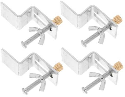 DINHEAROM 1ensemble Clips De Fixation Pour Évier Sous Plan Kit De Montage Pour Éviers Et Lavabos Installation Facile Avec Composants Inclus De Qualité Pratique Pour Cuisine Et Salle De