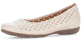 Gabor Women's Classic Ballet Flats, Women's Ballet Flats, Cream 22, 5-5.5 UK