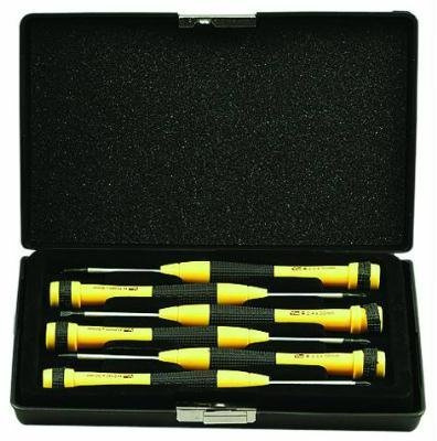 Vigor 38939-10 Cacciaviti Orologiaio, 6 Pezzi, Cromo-Vanadium