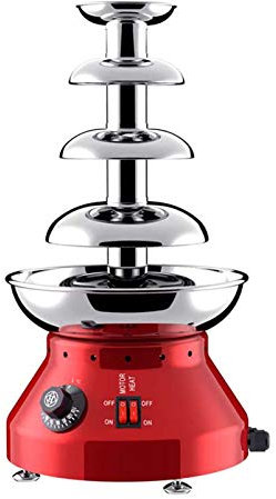 Máquina De Fuente De Chocolate Comercial Máquina De Cascada De Chocolate De Temperatura Ajustable De Gran Capacidad De 4/5 Niveles,4 tiers