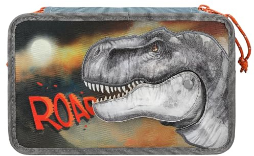 Depesche 11756 Dino World 3-Fach Federtasche Roar