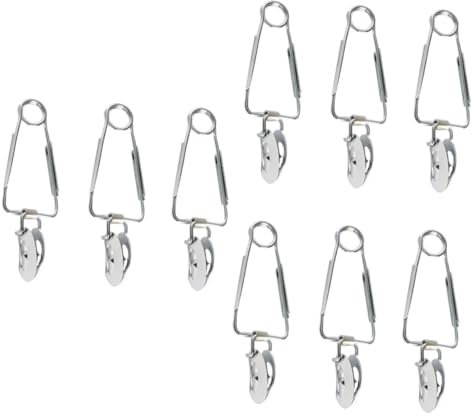OFFSCH 9pcs Snail Clip for Kitchen Food Tongs Serving Utensils Snail Tong Heat Resistant Kitchen Tools
