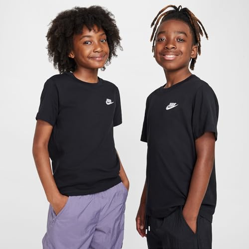 Nike K NSW Tee EMB Futura Lbr Shirt Mixte Enfant (Lot de 1)