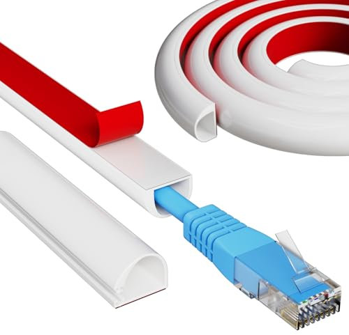 78 Side Open One Cord Hider (<1/4) for Wall Mounted Tv,Silicone Flexible