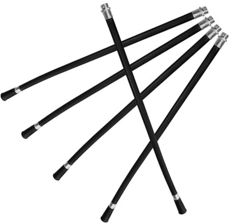 Tofficu 5 Pezzi Tubo Flessibile e Ugello Per Estintore in Plastica Resistente, Ricambio Facile Da Sostituire Per Uso Domestico e Lavorativo, Compatibile Estintori Polvere Da 4kg