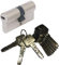 ABUS EC550 Profil-Doppelzylinder Länge (a/b) 35/40mm (c=75mm) mit 10 Schlüssel