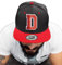 4sold ABC Rot Schwarz Cap Snapback Cappy Caps Mütze Aufschrift Beanies Basecap CRO (D)