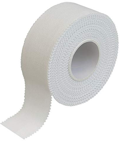 BB Sport Fingertape 2,5cm x 10m Sport Tape Set 1/3 / 6/12 / 24 Rollen Klettertape Tapeverband Weiß Unelastisch Gelenk Sporttape, Menge:3 Rollen