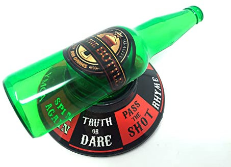 Brigamo Flaschendrehen Trinkspiel, Partyspiel für mehrere Personen
