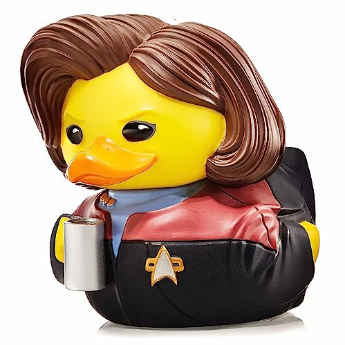 TUBBZ Boxed Edition Kathryn Janeway Collectible Vinyl Rubber Duck Figure - Official Star Trek Merchandise - TV, Movies & Video Games