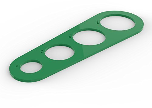 Displaypro Acrylic Spaghetti Measure Tool (Green)