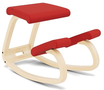 Varier Ergonomic Kneeling Chair, Rocking Knee Stool for Home Office Desk