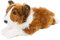 Teddys Rothenburg Kuscheltier Hund Border Collie 40 cm liegend braun/weiß Plüschhund Plüschcollie by Uni-Toys