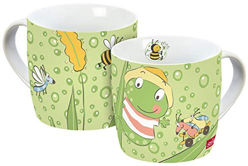 Steinbeck 13780 Tasse, Porzellantasse, Porzellan, Klar, Grün