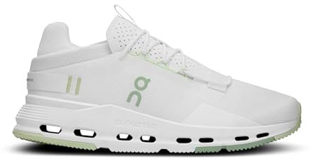 On Cloudnova 2 Herren-Sneaker, Weiß/Salbei, 43 EU