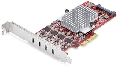 StarTech 4-Port USB-C 10Gbps PCIe Card, TAA (P10Q4C-USB-CARD)