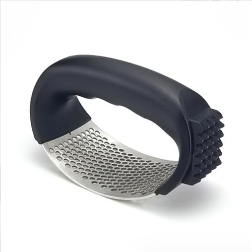 Prensa de ajos de acero inoxidable, herramienta de molienda para el hogar y la cocina