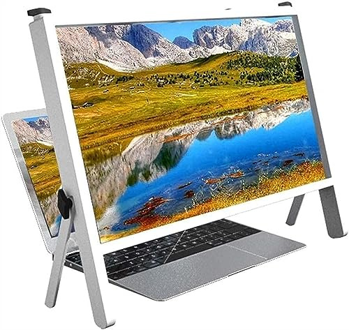 LISHEUK skärmförstoring 3D HD datorskärm förstorare för bärbar dator, laptop skärm förstoringsglas 21 tum ultratydlig expansionsfäste