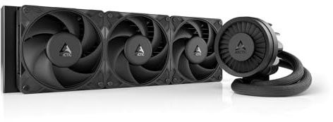 ARCTIC Liquid Freezer III Pro 360 - Wasserkühlung PC, AIO CPU Wasserkühler, 3x120 mm, 38 mm Radiator, PWM-Pumpe, VRM-Lüfter, AMD AM5/AM4, Intel LGA1851/1700 Contact Frame - Schwarz (Generalüberholt)