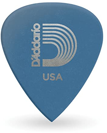 Planet Waves 6DBU5-10 Pack de 10 médiators 1mm Duralin Precision Medium Bleu