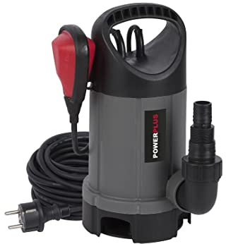 Powerplus - Bomba sumergible 400w agua sucia 1x230v, colores surtidos