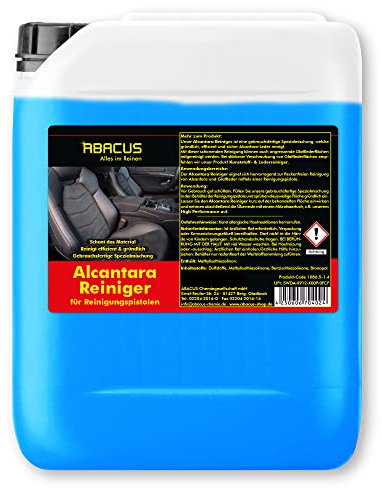 ABACUS® Tornador Alcantarareiniger, Tornador Alcantara-Reiniger, Tornador-Reiniger, gebrauchsfertig für Reinigungspistolen und Druckluftpistolen – Tornador Alcantarareiniger 5 Liter (1086.5)