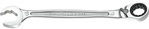 FACOM 467BR.10 Clé Mixtes à Fourche rapide à cliquet métriques, Argent, 10 mm